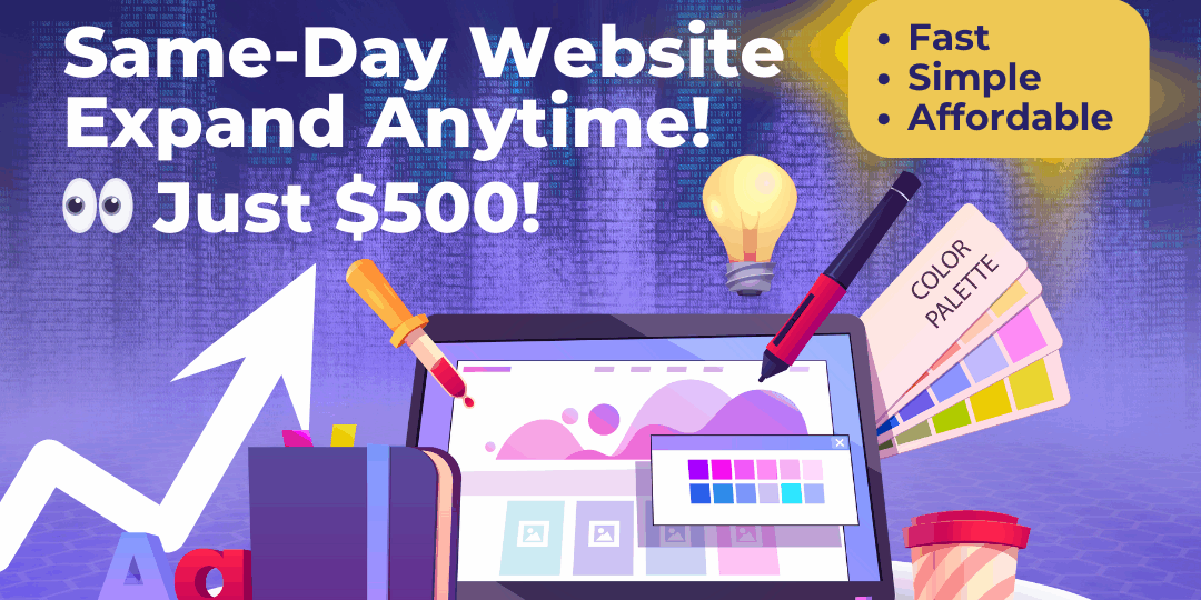 Same-Day Website Chicago – Launch Today for Just $500 | Media Express