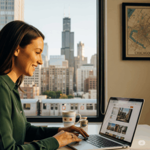 affordable web design Chicago contact Media Express